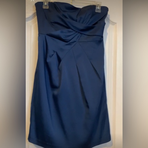 BCBG Maxazria Blue Dress Size 6 - Picture 10 of 10